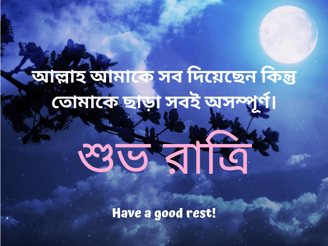 good night in bengali